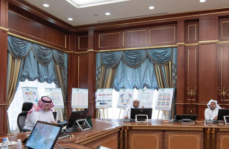 أمير المدينة المنورة يُدشن مشروع تأمين الحقائب الالكترونية لطلاب وطالبات الأسر المحتاجة