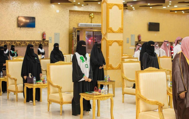 أهالي محافظة العويقيلة يحتفلون باليوم الوطني الـ90