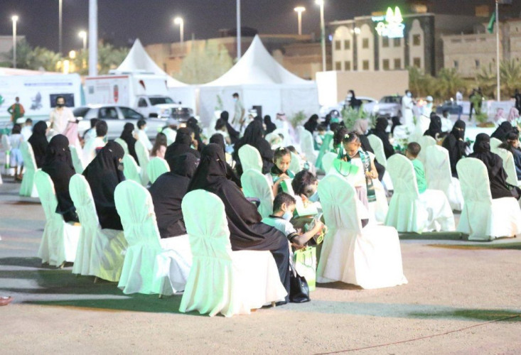 فرحة وطن .. برنامج ينفذه فريق بصمة إبداع المدينة بمناسبة اليوم الوطني الـ 90