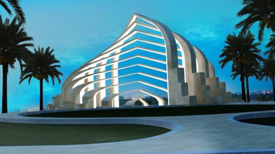 أمانة المدينة المنورة تنفذ مجسما جماليا في أحد أهم الميادين بالمدينة المنورة