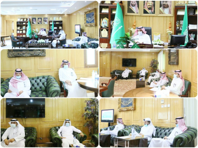 مدير تعليم القريات يترأس اجتماع لجان مسابقة(مدرستي)الرقمية