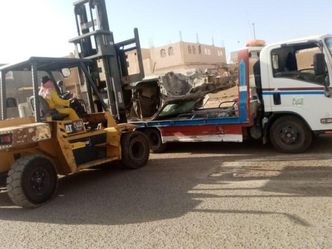 “بلدية القريات”: ترفع 25 مركبة متهالكة وتواصل حملتها لمعالجة التشوه البصري