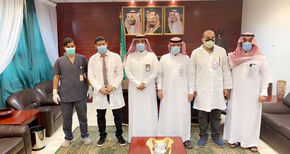 ‫رئيس مركز صوير بالجوف ‬يدشن حملة تطعيم الأنفلونزا الموسمية