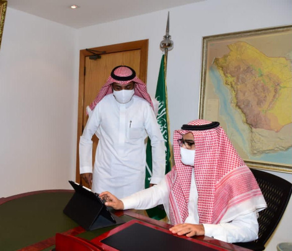 بموافقة كريمة من محافظ الأحساء وكيل المحافظة يدشن حملة التبرع بالدم