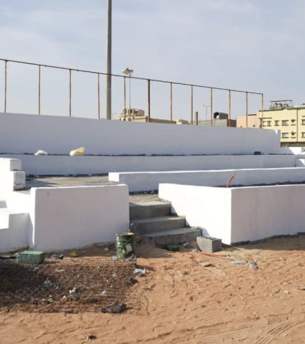 تحضيراً لبطولة الرياضة أخلاق 4 … أنوار الفضول يواصل صيانة الملعب