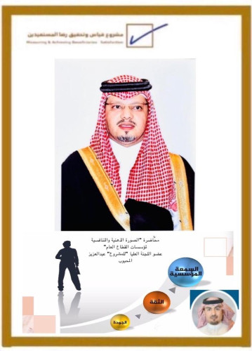 “رضا مستفيدي الشرقية” يوظف الخط الزمني لتحسين الصورة الذهنية التي تسعى المؤسسة الحكومية لتحقيقها