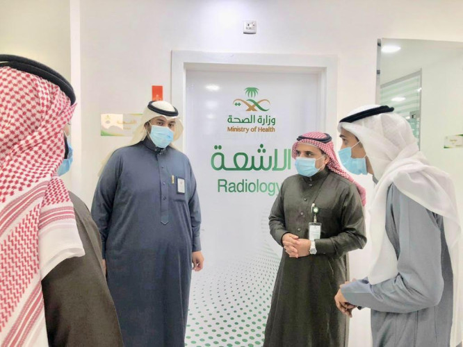 المهندس القحطاني يتفقد المشاريع التطويرية في مستشفيات الجوف