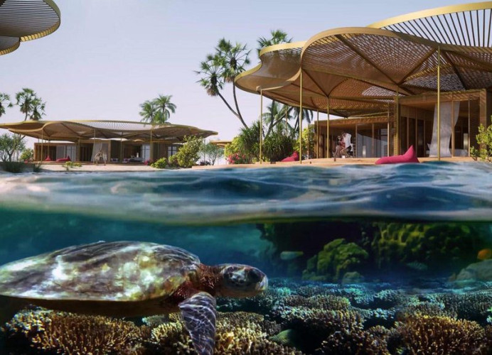 سمو ولي العهد يُطلق الرؤية التصميمية “كورال بلوم” للجزيرة الرئيسية بمشروع البحر الأحمر