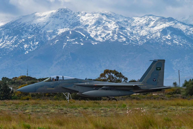 انطلاق تمرين ” عين الصقر ١” في جمهورية اليونان بمشاركة القوات الجوية الملكية السعودية