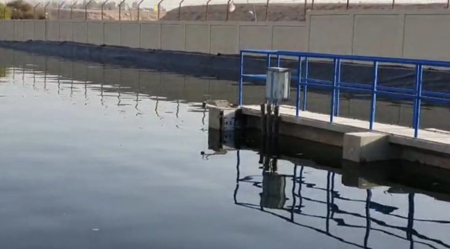 بمساحة 81 ألف متر مكعب صيانة خزان الدرعية للمياه المجددة