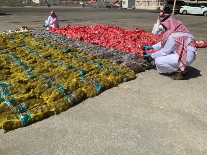 أمانة الشرقية: ضبط طنين بصل وشمندر فاسد قبل توزيعه في سوق الخضار المركزي بالدمام