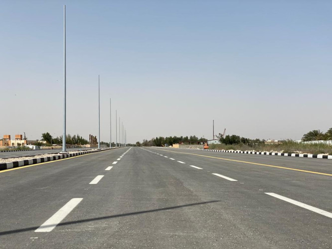 بلدية القطيف تواصل أعمال إنشاء شارع شمال الناصرة