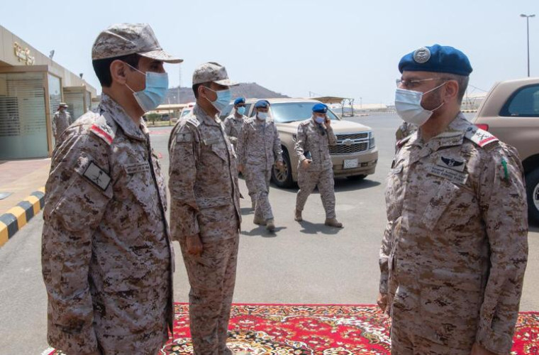 رئيس هيئة الاركان يزور المنطقة الجنوبية ويلتقي ⁧ب‫المرابطين‬⁩ في ⁧‫الحد الجنوبي‬⁩