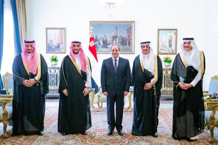 فخامة الرئيس المصري يستقبل وزير الرياضة