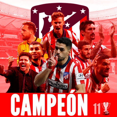 أتلتيكو مدريد بطلاً للدوري الإسباني 2021