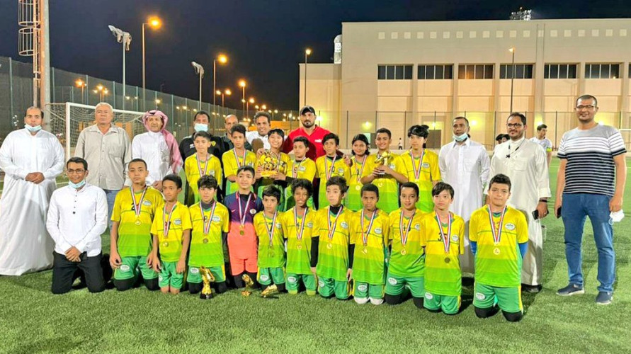 الإمبراطور بطلا لبطولة أكاديمية نادي أحد للبراعم