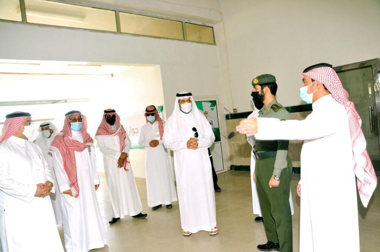 وكيل إمارة منطقة الجوف يتفقد منفذ الحديثة الحدودي مع الأردن