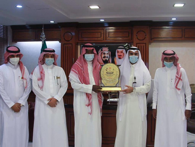 أمين محافظة حفر الباطن يستقبل رئيس وأعضاء مجلس إدارة جمعية نفح الأمل لخدمة ذوي الإعاقة بالمحافظة