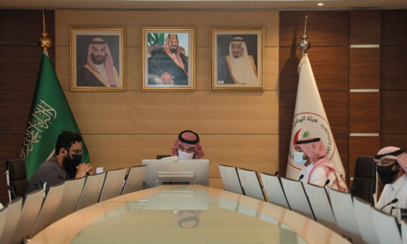 رئيس هيئة الهلال الأحمر يدشن مركز وبائيات الحوادث لتعزيز السلامة