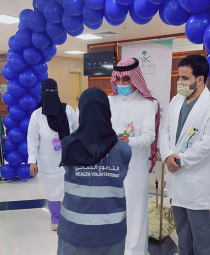 “تخصصي تبوك” يكرم أكثر من 60 متطوعاً صحياً