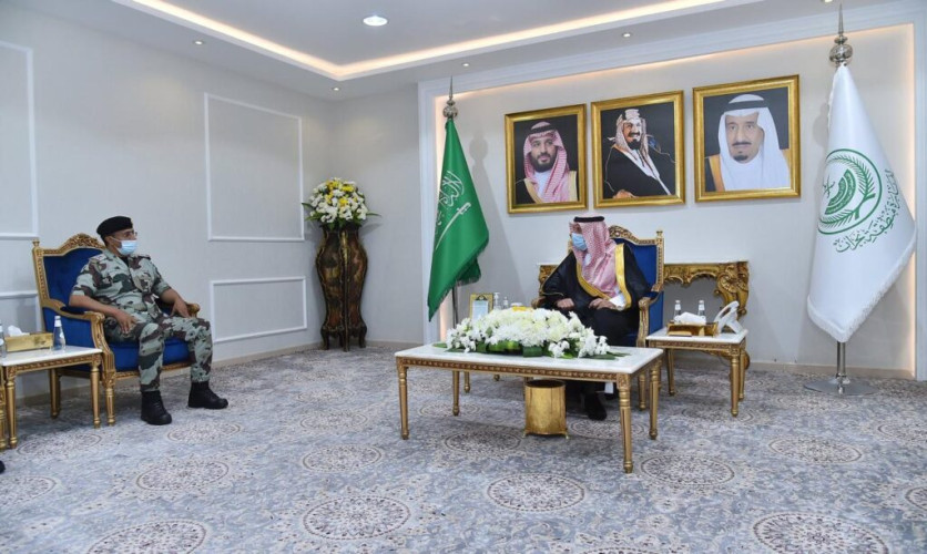 أمير منطقة نجران يستقبل قائد قوات الطوارئ الخاصة