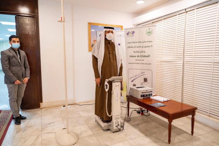 وكيل إمارة الجوف يدشن فعاليات مبادرة “المملكة بلا سمنة”