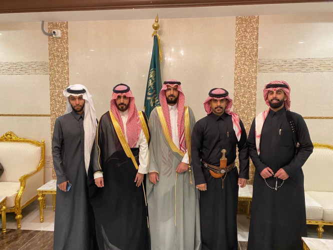 المهندس عبدالله آل حامده الشهراني يحتفل بزواجه