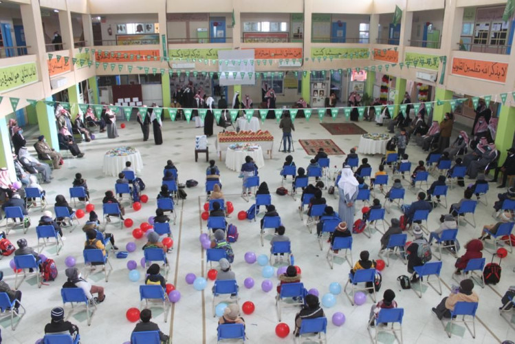 114 ألف طالب وطالبة ينتظمون في مدارس تعليم تبوك الابتدائية ورياض الأطفال