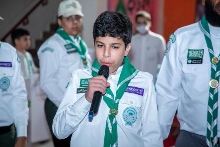 تأسيس أول فرقة كشفية بمتوسطة هشام بن حكيم بمكه