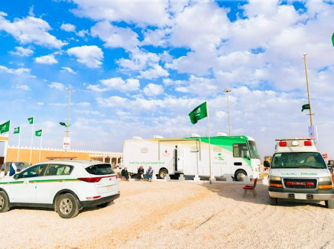 “صحة طريف” تشارك في فعاليات مهرجان الصقور بالحدود الشمالية في نسخته السابعة