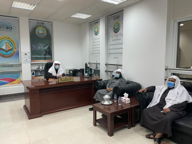 مدير عام فرع هيئة الأمر بالمعروف بالحدود الشمالية يقوم بجولة تفقدية على هيئة محافظة طريف