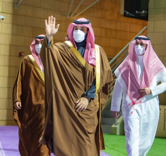 ولي العهد يرعى حفل سباق كأس السعودية للخيل في نسخته الثالثة