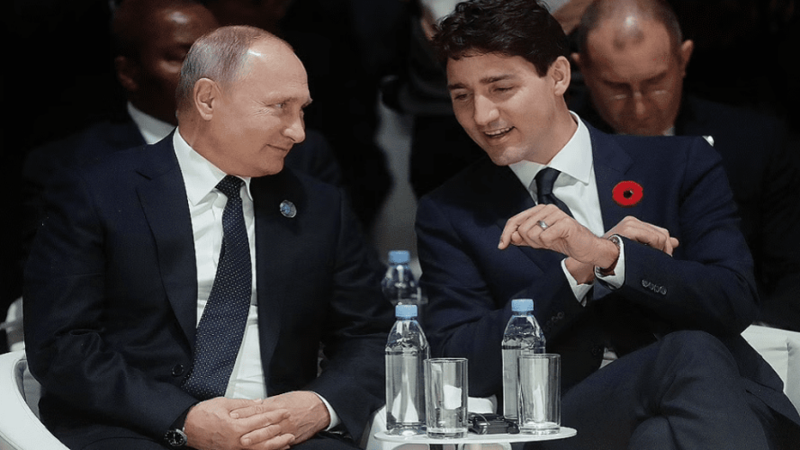 روسيا تحظر على رئيس الوزراء الكندي دخول أراضيها