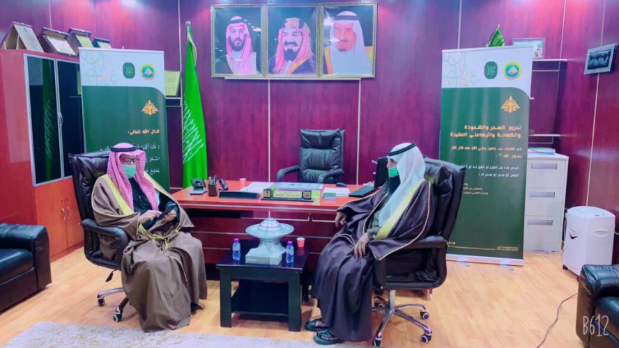 رئيس مركز إمارة لينه بمحافظة رفحاء بمنطقة الحدود الشمالية يطلق حملة “إن الله لايصلح عمل المفسدين”