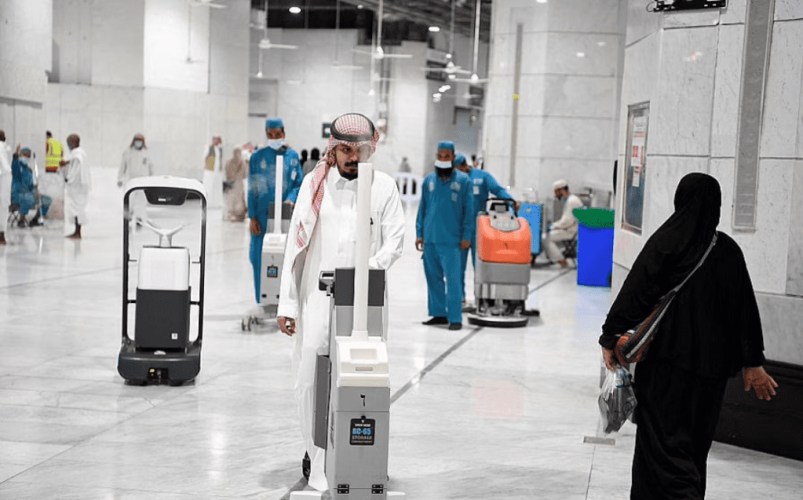 رئاسة شؤون الحرمين: غسل وتعقيم المسجد الحرام 10 مرات يوميًّا