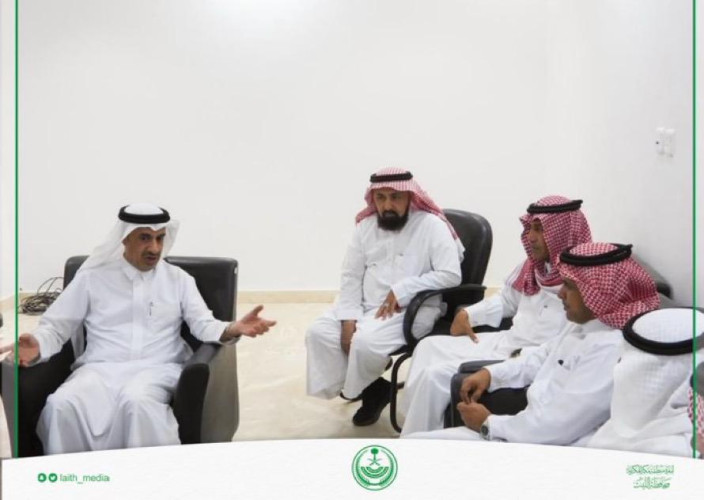 محافظ الليث يزور مركز الغالة
