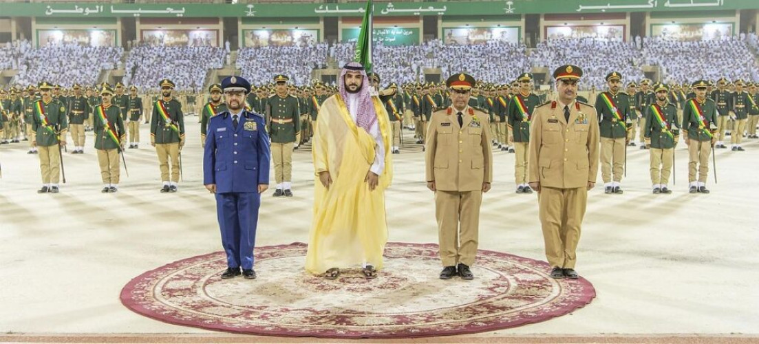 نيابة عن سمو ولي العهد .. سمو نائب وزير الدفاع يرعى حفل تخريج الدفعة(80)من طلبة كلية الملك عبدالعزيز الحربية
