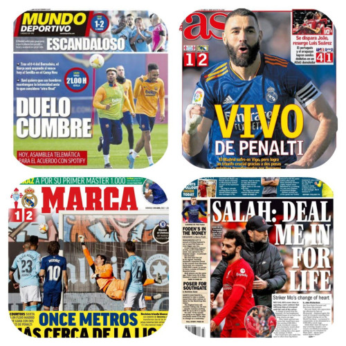 شاهد اغلفة الصحف الأوروبية