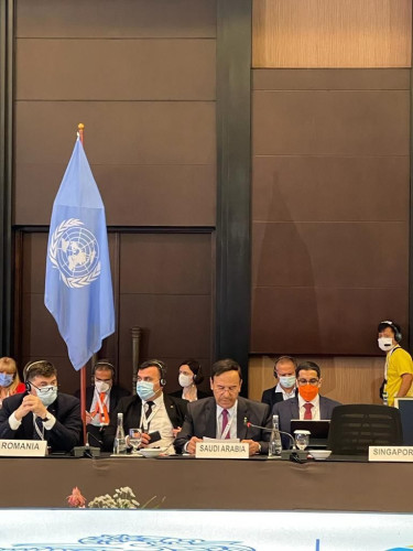 العمرو يرأس وفد المملكة المشارك في المنتدى العالمي السابع للحد من مخاطر الكوارث بإندونيسيا