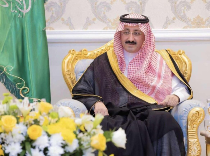 الأمير بدر بن محمد يقدم شكره للقيادة الرشيدة