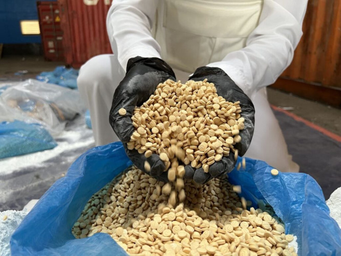 “مكافحة المخدرات” تحبط محاولة تهريب أكثر من(3)ملايين قرص إمفيتامين