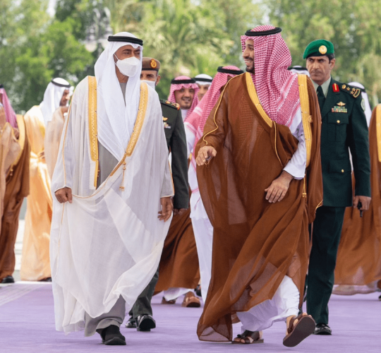 في أول زيارة رسمية للمملكة.. ولي العهد يستقبل الشيخ محمد بن زايد