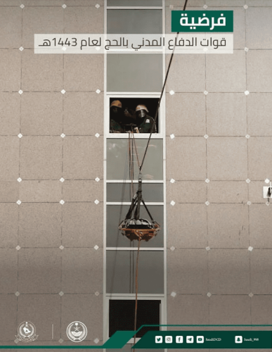 فِرَق “المدني” تقف على استعدادات سلامة الحجاج بمشعر منى