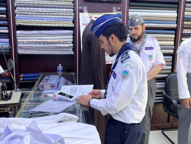 الكشافة يساندون وزارة التجارة في خدمة الحجاج