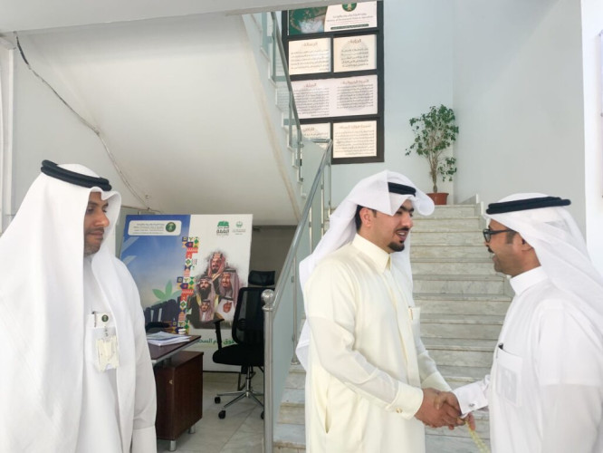 مكتب الزراعة بحفرالباطن يقيم حفل معايدة بمناسبة عيد الأضحى المبارك