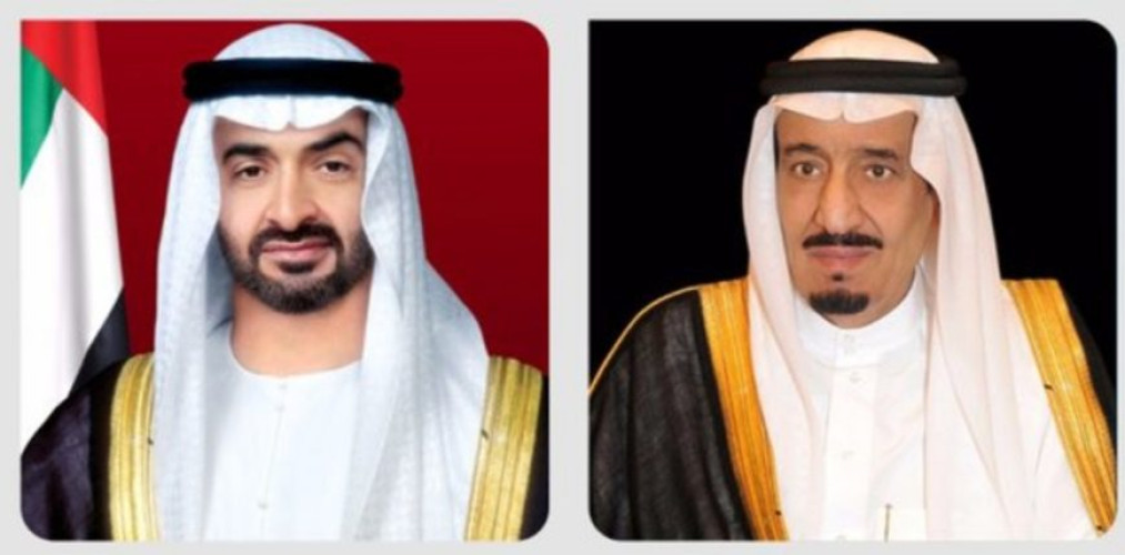 خادم الحرمين الشريفين يتلقى اتصالاً هاتفياً من رئيس دولة الإمارات العربية المتحدة