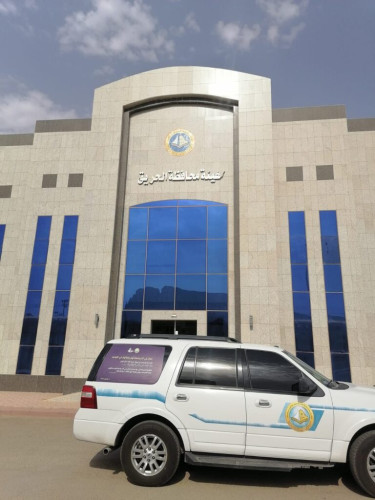 الأمر بالمعروف تفعّل حملة “حقُّ الله” التوعوية على مبنى هيئة الحريق ومركباتها الرسمية