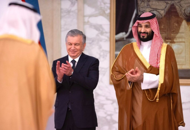 ولي العهد ورئيس أوزبكستان يشهدان مراسم تبادُل عدد من الاتفاقيات ومذكرات التفاهم الثنائية بين البلدَيْن