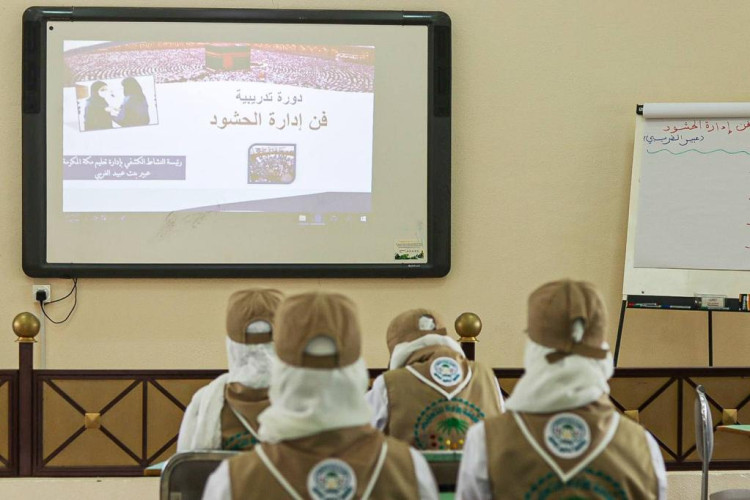 المخيم الكشفي للفتيات ينهي محطته الثانية في عسير