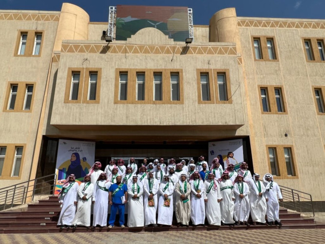 فرع وزارة البيئة بمنطقة عسير يحتفي باليوم الوطني